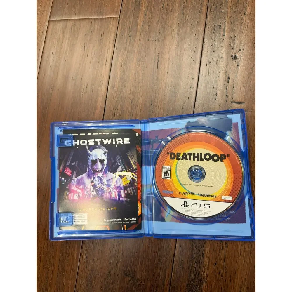 DEATHLOOP  for the PlayStation 5 (PS5) Disc & Case